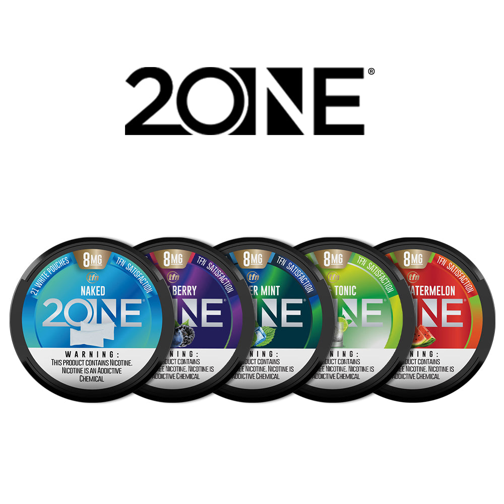 2ONE - Nicotine Pouches | 8mg | (5 PACK)